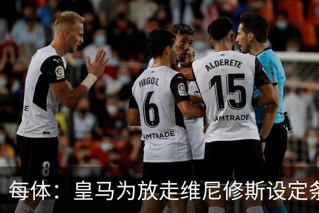 每体：皇马为放走维尼修斯设定条件 报价不得低于1.6亿欧