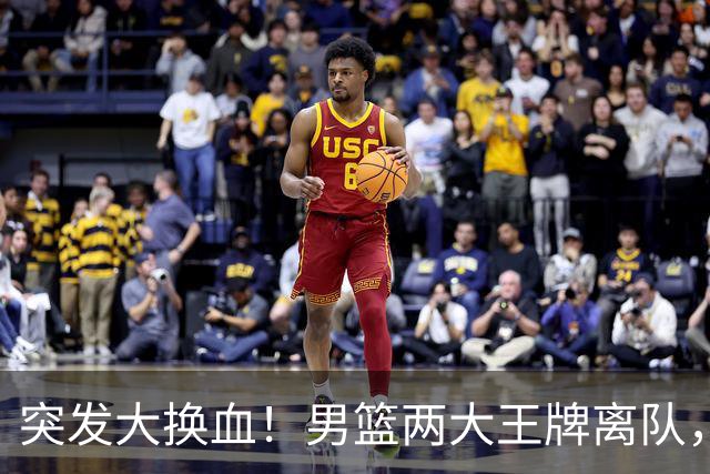 突发大换血！男篮两大王牌离队，高诗岩悬了，徐杰、张镇麟迎良机